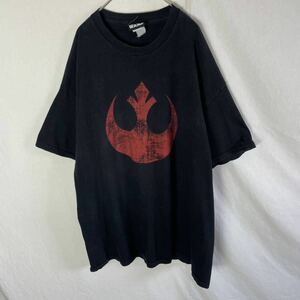 90's スターウォーズ　半袖プリントTシャツ　古着　ブラック　ヴィンテージ 