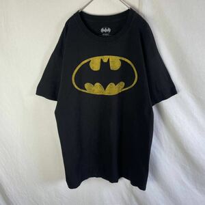 BATMAN 半袖プリントTシャツ　古着　Lサイズ　ブラック