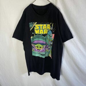 スターウォーズ　半袖プリントTシャツ　ブラック　