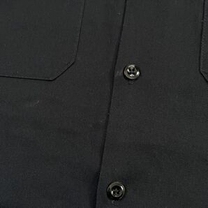 ディッキーズ 半袖ワークシャツ 古着 XLサイズ ブラック 無地 WORKWEARの画像5