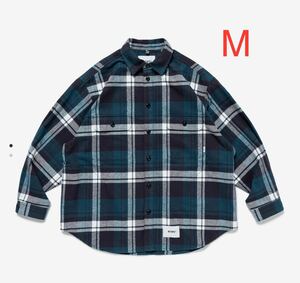 新品未使用 Mサイズ Wtaps WCPO 01 / LS / Cotton. Flannel 24ss ダブルタップス フランネル