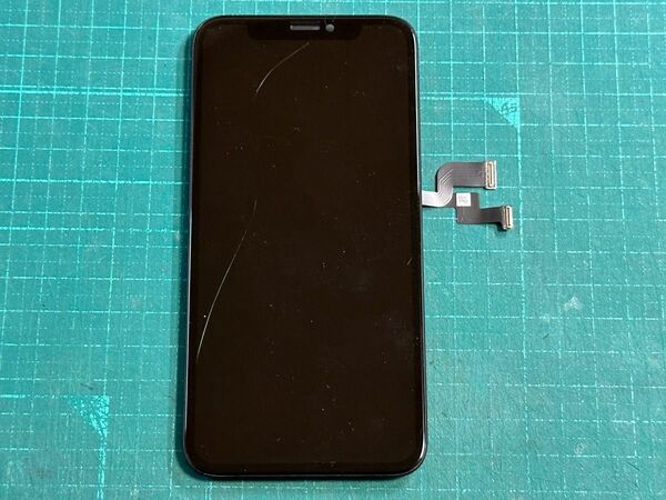 【ジャンク】iphoneXS 純正パネル 液晶割れ有り 不作動 パネル補修 研究用