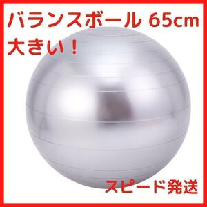  exercise ball silver large 65cm stretch ball lumbago yoga motion shortage cancellation desk Work tere Work diet chair chair mama postpartum 