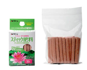 【 水草 用 固形肥料 】 スイレン ・ 水生植物用 スティック肥料 １箱 (約３０本入り)