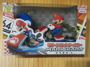 * super Mario remote control car Mario red Mario Cart radio-controller toy game character toy rare rare * new goods unopened 