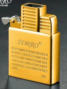 Золото / внутреннее блок ・ ・ Zippo Writer Compatible ・ Gas Writer ・ Double Turbo ・ Новый неиспользованный ・ Это очень популярная за рубеж