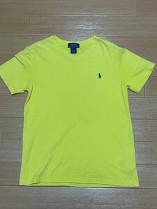 ポロラルフローレンTシャツ黄色　130センチ美品　Tシャツ POLO RALPH ゲリラセール中