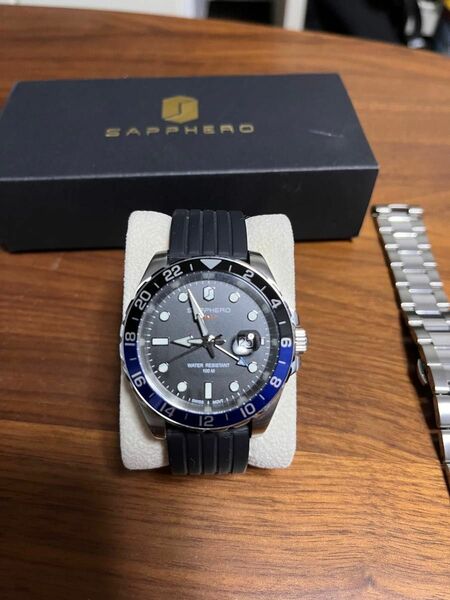 SAPPPHERO GMT ブルー×ブラック 