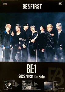 ☆BE:FIRST B2 告知 ポスター 「BE:1」 未使用