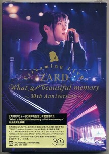 ☆ZARD 「ZARD Streaming LIVE What a beautiful memory ～30th Anniversary～」 Blu-ray Disc 新品 未開封