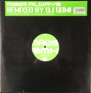 ☆MISIA 「ALWAYS (DJ GOMI Remix)」 完全生産限定盤 アナログ・レコード 12インチ 新品 未開封