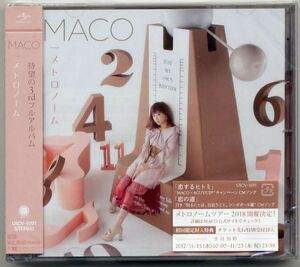 ☆MACO マコ 「メトロノーム」 通常盤 チケット先行特別受付封入 新品 未開封