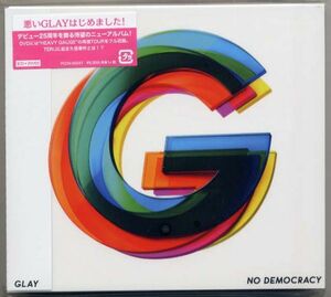 ☆GLAY グレイ 「NO DEMOCRACY」 CD+DVD 新品 未開封