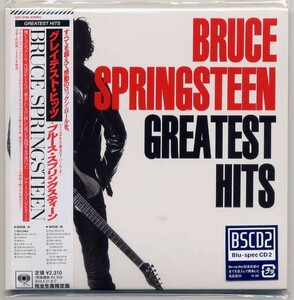 ☆ブルース・スプリングスティーン Bruce Springsteen 「グレイテスト・ヒッツ GREATEST HITS」 完全生産限定盤 Blu-spec CD2 新品 未開封
