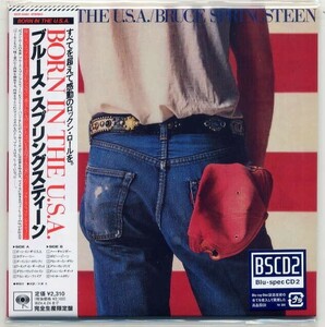 ☆ブルース・スプリングスティーン Bruce Springsteen 「ボーン・イン・ザ・U.S.A. BORN IN THE U.S.A.」 完全生産限定盤 Blu-spec CD2