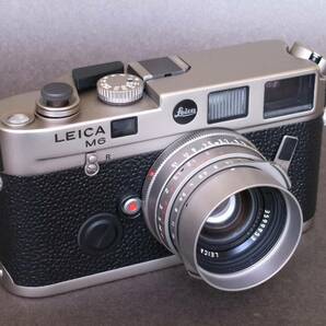 ライカ Leica M6 チタン ＋ SUMMILUX-M 35mm F1.4 整備済み ハレーション対策済の画像1