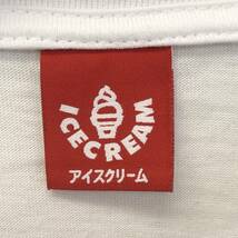 [洋服] メンズ「ICECREAM：アイスクリーム 半袖Tシャツ ダイヤ絵」 サイズ：L メーカー袋付き ファッション _画像9