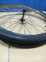 【中古】Panasonic 電動アシスト自転車ENMM033A前輪／20x1_3/4 現状渡し_画像3