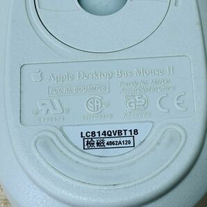 ☆ Apple mouseⅡ マウス M2706 デスクトップパソコン オールドMac Macintosh SA-0408n60 ☆の画像5