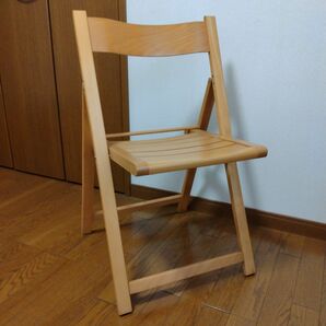 無印良品　木製折りたたみ椅子 チェア