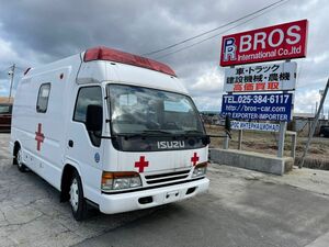 ISUZU Isuzu Elf машина скорой помощи NPR66LVN двигатель 4HF1 эпоха Heisei 5 год * без документов *