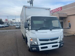 三菱　キャンター　平成30年　アルミバン　ワイドロング　5速マニュアル車　230.000km　