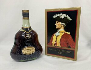 ☆未開栓☆古酒 ジャズヘネシー JA’S HENNESSY XO グリーンボトル 金キャップ ブランデー コニャック 700ml 箱付