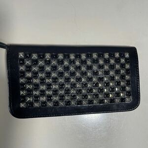 HTC　長財布 ロングウォレット WALLET スタッズ