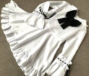 67　コスプレ衣装　大きいサイズ　ワンピース　ホワイト　　　