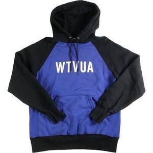 WTAPS ダブルタップス 14AW DESIGN HOODY パーカー 青 Size 【L】 【中古品-非常に良い】 20790039