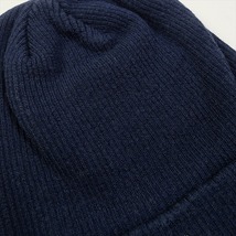 A BATHING APE ア ベイシング エイプ NEON COLOR KNIT CAP NAVY ビーニー 紺 Size 【フリー】 【新古品・未使用品】 20791573_画像7