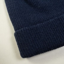 A BATHING APE ア ベイシング エイプ NEON COLOR KNIT CAP NAVY ビーニー 紺 Size 【フリー】 【新古品・未使用品】 20791573_画像4