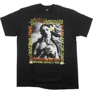 STUSSY ステューシー ホノルルチャプト限定 VENUS TEE BLACK Tシャツ 黒 Size 【L】 【新古品・未使用品】 20792381