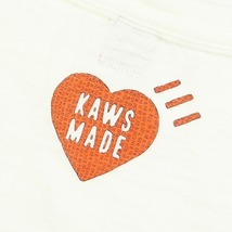 HUMAN MADE ヒューマンメイド ×KAWS T-Shirt #3 KAWS MADE LOGO White Tシャツ XX22TE005 白 Size 【S】 【新古品・未使用品】 20793651_画像3