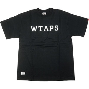 WTAPS ダブルタップス 08SS COLLEGE Tシャツ 黒 Size 【L】 【新古品・未使用品】 20790454