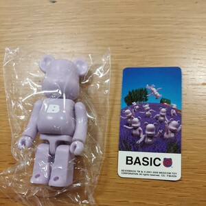 ベアブリック　BE@RBRICK　シリーズ18　BASIC「B(大)」カード付き