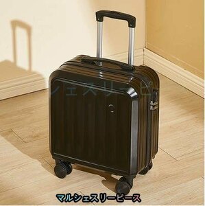 新品　20インチ　軽量　スーツケース　トランク　出張　旅行　トラベル　短期滞在　男女兼用(黒です)