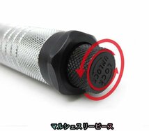 夏物 トルクレンチ プリセット式 差込角1/4（6.35mm） 5～25(N.m) 10ビットセット 逆ネジも対応 自動車 ロードバイク バイク スクーター_画像3