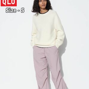 ユニクロ UNIQLO 3Dクルーネックセーター 男女兼用 Sサイズ ホワイト