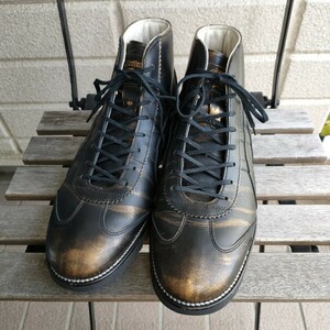 Onitsuka Tigeronitsuka Tiger made in Japan NIPPON MADE Mexico 66 mid Runner Deluxe SH 27cm black / gold mid cut is ikatto 