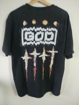 セントマイケル FS SS TEE GOD FORSOMEONE ヴィンテージ加工 Ｌサイズ_画像4