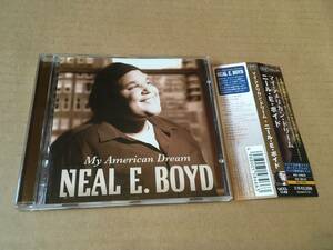 Neal E. Boyd●国内盤ボートラ2曲収録/帯付き/解説付き「My American Dream」●オーディション番組 アメリカズ・ゴット・タレント出身