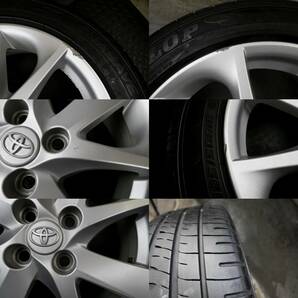 安心の純正 トヨタ アクア ツーリング ヴィッツ 16×6J +51 PCD100/4H ダンロップ 195/50R16 室内倉庫保管品 手渡し/交換OK 迅速発送の画像6