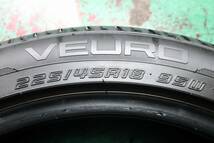 極上9分山 2022年製 国産 225/45R18 ダンロップ ビューロ VE304 格安2本SET 迅速発送/手渡し 交換作業も可 安心のパンクチェック済み_画像7