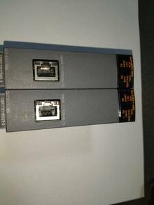 三菱 Ethernetインタフェースユニット QJ71E71-100 2台セット中古品