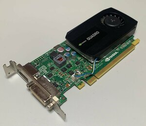 【中古】NVIDIA Quadro K420 2GB ロープロファイル用ブラケット付 / DDR3 2GB FRU 00PC599 / DisplayPort DVI