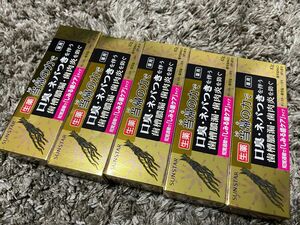 当帰の力で　薬用塩ハミガキ　新品未使用　５本セット