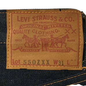 デッドストック LEVI'S リーバイス 60s リーバイス 550ZXX デニムショーツ ヴィンテージ W31の画像3