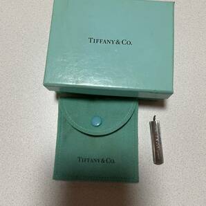 Tiffany&Co. ティファニー ナロー バー シルバー ネックレス トップ SV925 1837 RP13の画像3