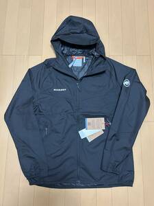 新品 23SS【マムート/Convey WB Hooded Jacket AF Men(コンベイ WB フーデッド ジャケット)/0001(black)/Mサイズ(EU)THE NORTH FACE 